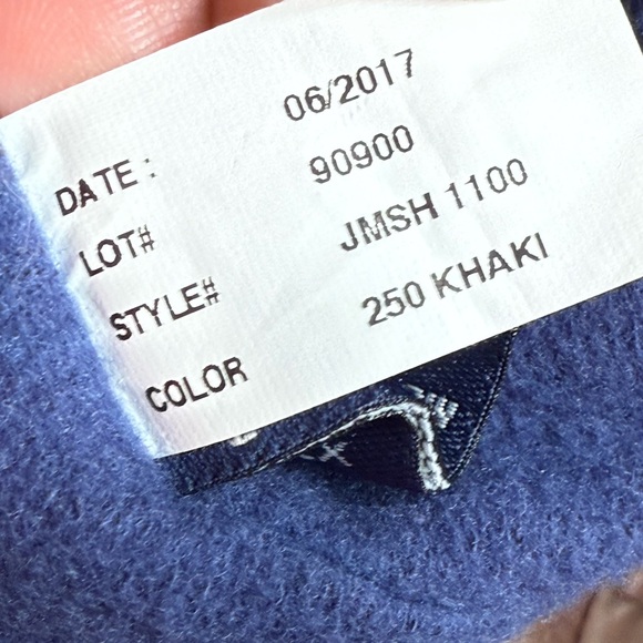 Johnnie-O Tailgaters Khaki Fleece-lined Shorts w/ Bottle Opener hem M-183 Sz 38 - Picture 10 of 12